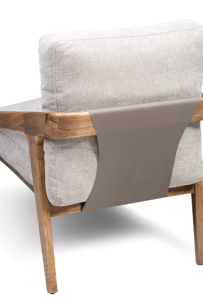 مبل تک لوان از مجموعه مبلمان نهال - نمای نزدیک