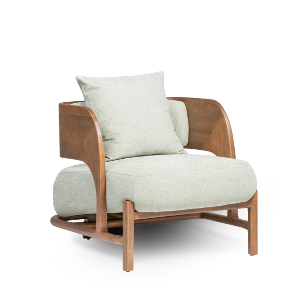 مبل تک مینوتی از مجموعه مبلمان نهال - نمای اصلی