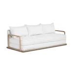 کاناپه ساتلا از مجموعه مبلمان نهال - نمای جانبی