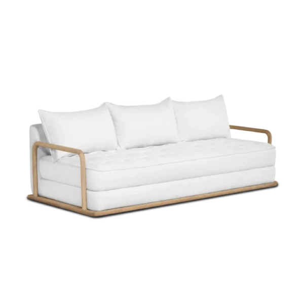 کاناپه ساتلا از مجموعه مبلمان نهال - نمای جانبی