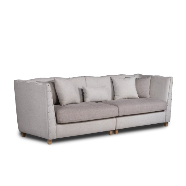 کاناپه ماتیلدا - سه نفره - گروه تولیدی مبلمان نهال - نمای جانبی